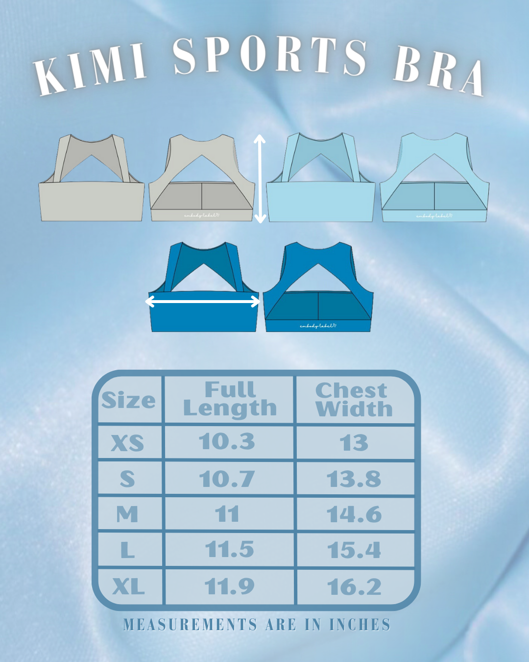 Kimi Sports Bra - Fog