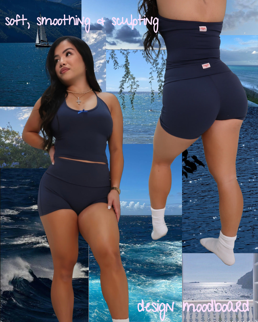 Luna Top - Navy