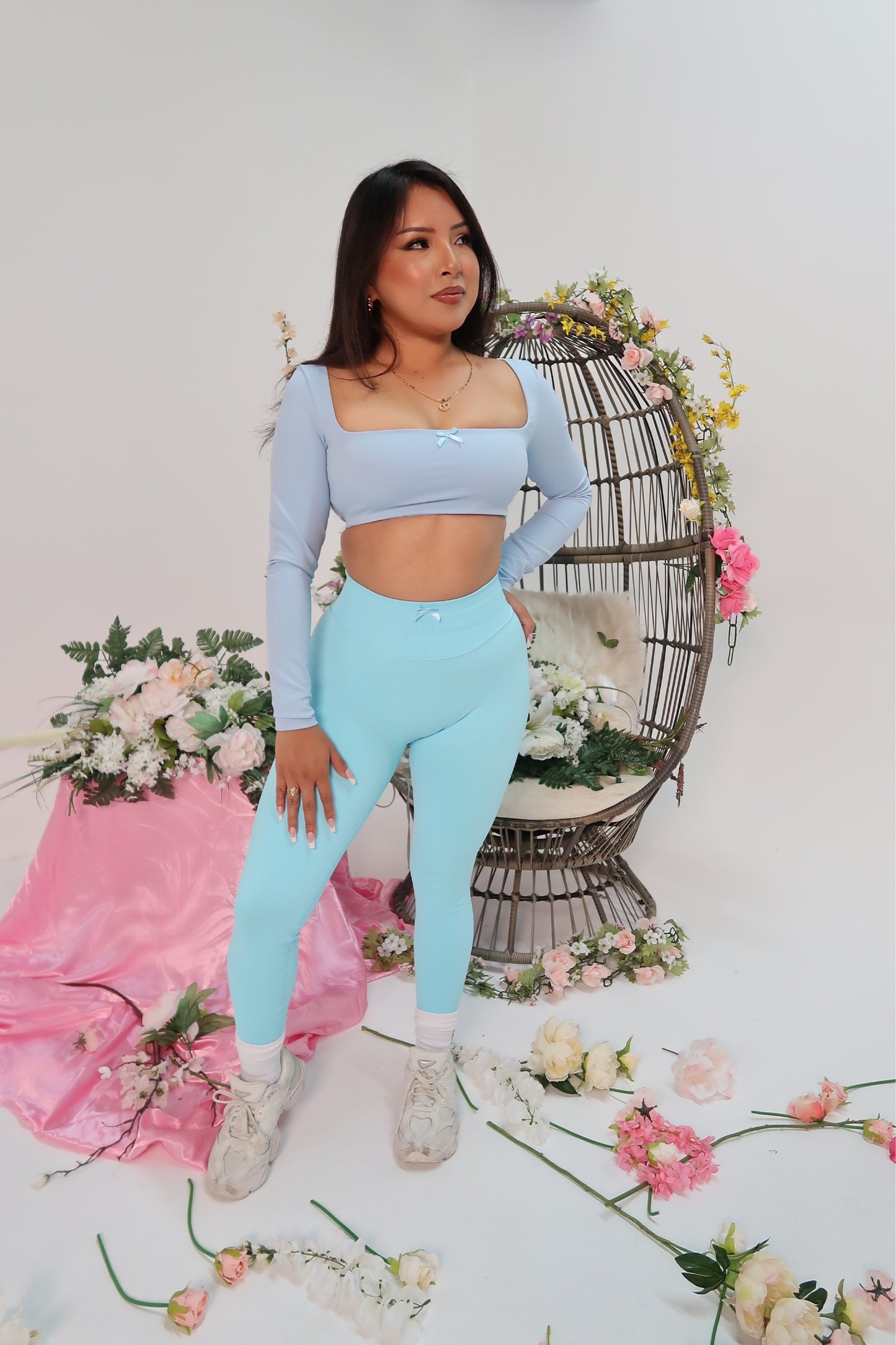 Rosie Leggings - Aquamarine