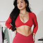 Aria Top - Cherry